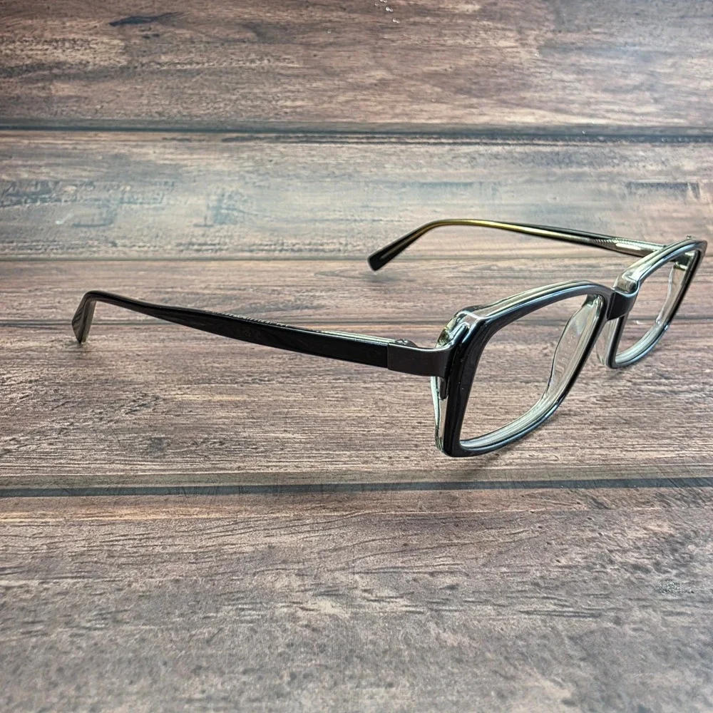 Dolce & Gabbana DG 326 313 Black Rectangular Eyeglasses Frames Italy 52-18-135